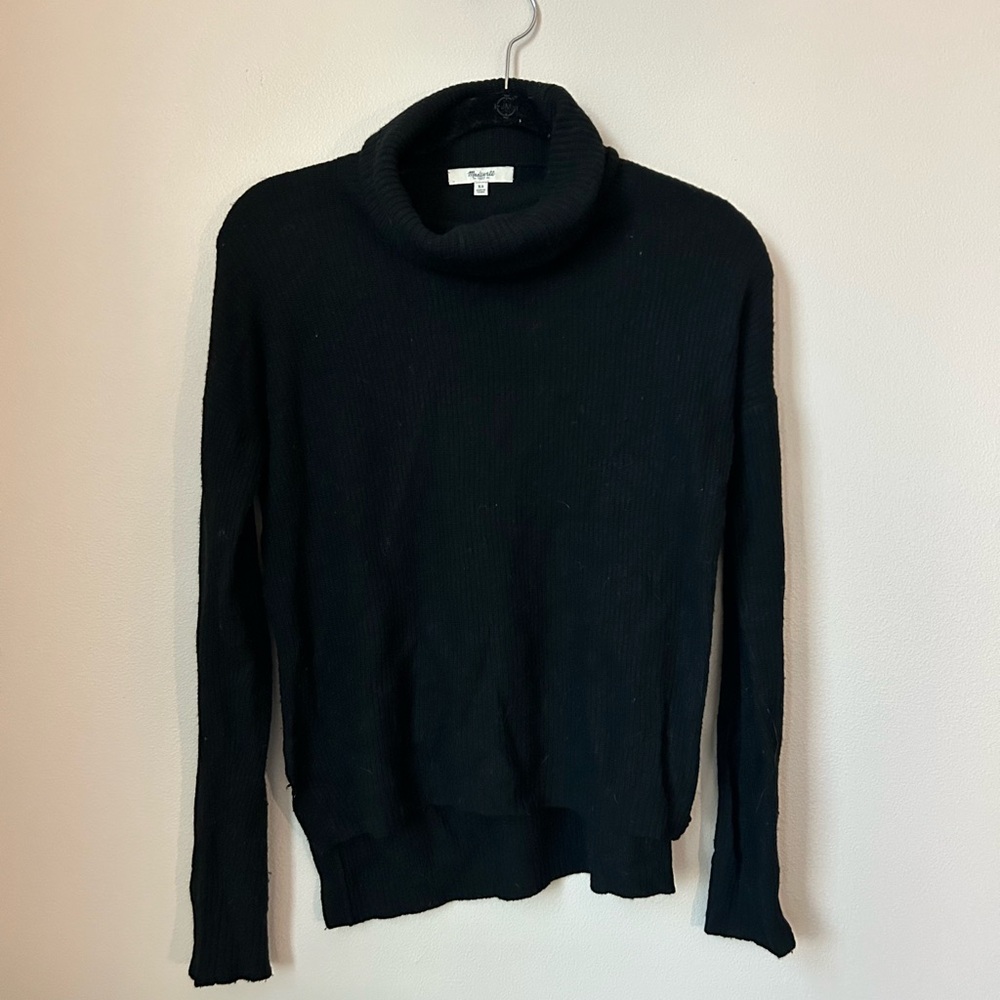 Madewell Black Turtleneck Sweater
